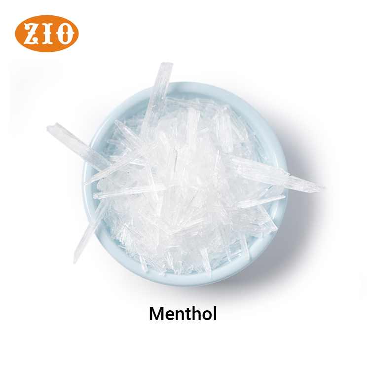 Transparent needle-like 99% Menthol Crystals for commercial flavor formulations