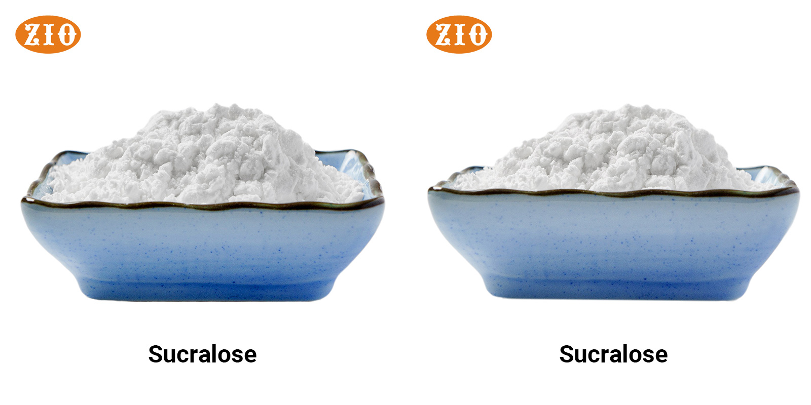 White crystalline heat-stable sucralose powder for commercial baking applications